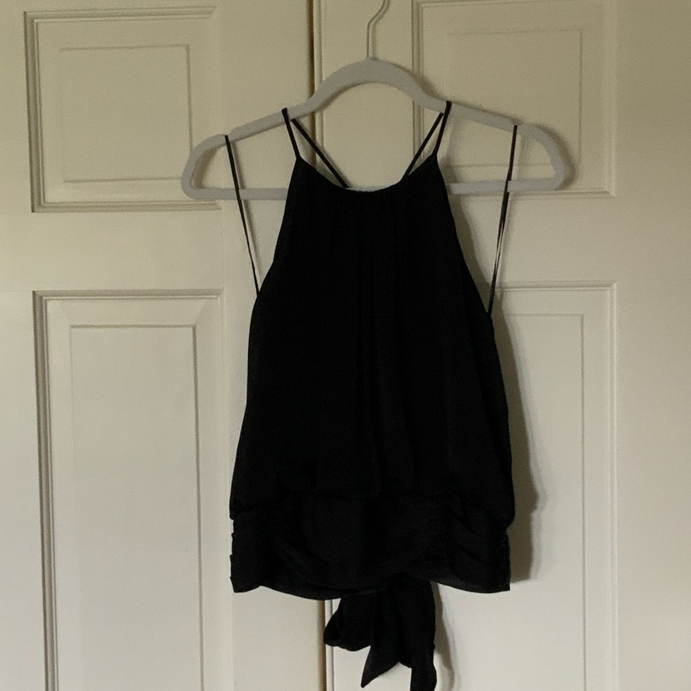 RacerBack Black Women's Top
